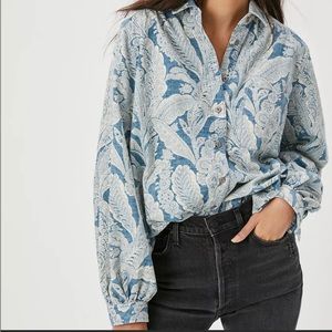 Anthropologie Pilcro Corduroy Button Down Shirt
